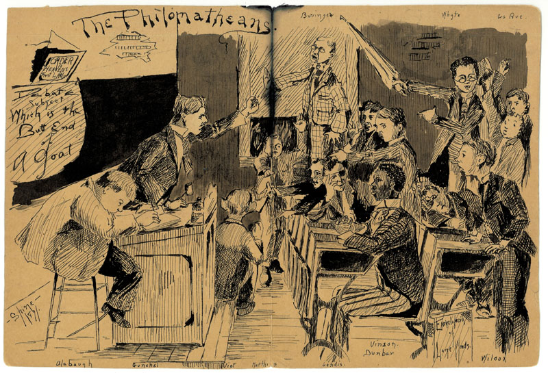 "Tomfoolery" illustrations by Ernest L. Blumenschein